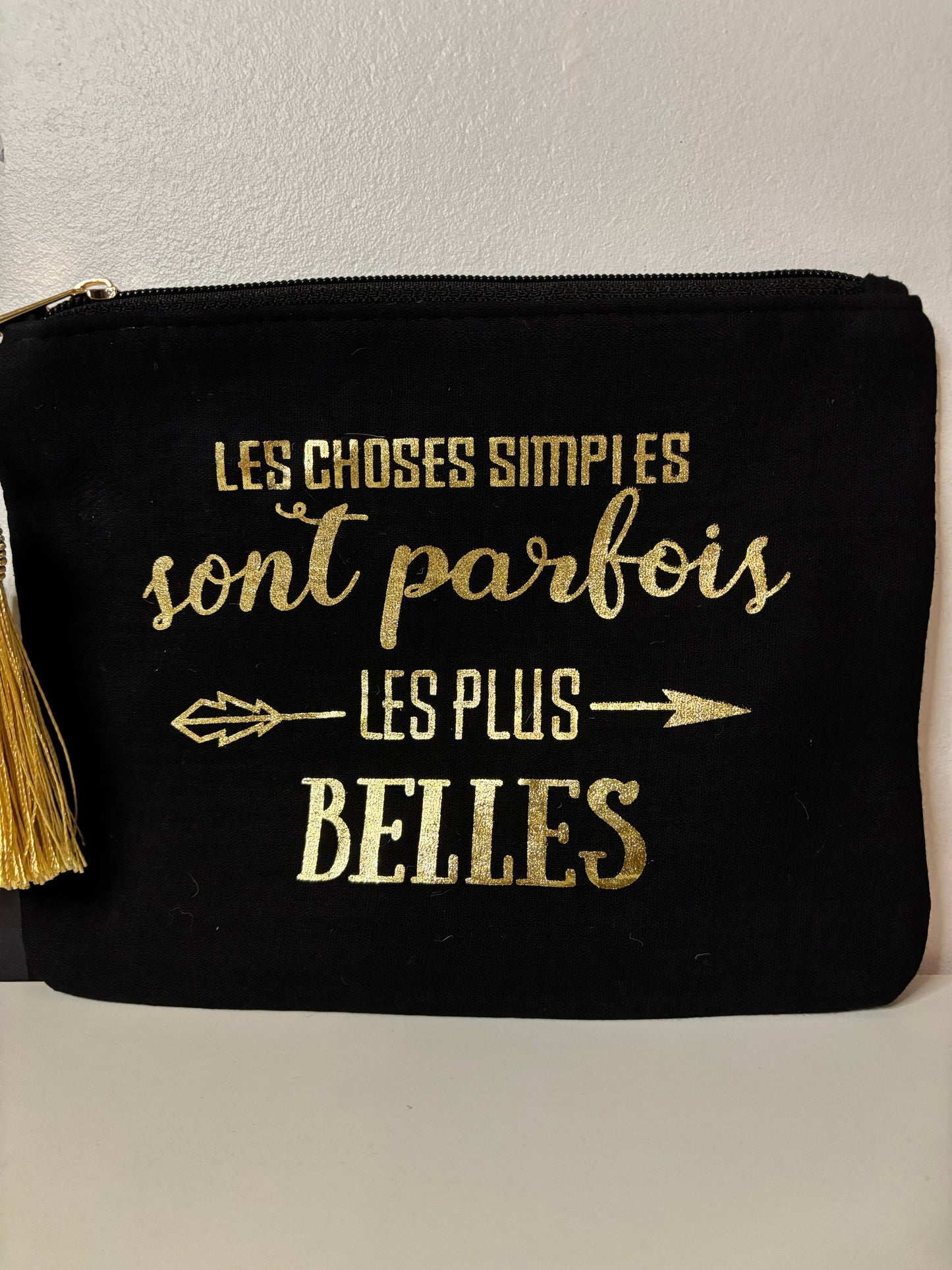 Trousse « les choses simples sont parfois les plus belles »