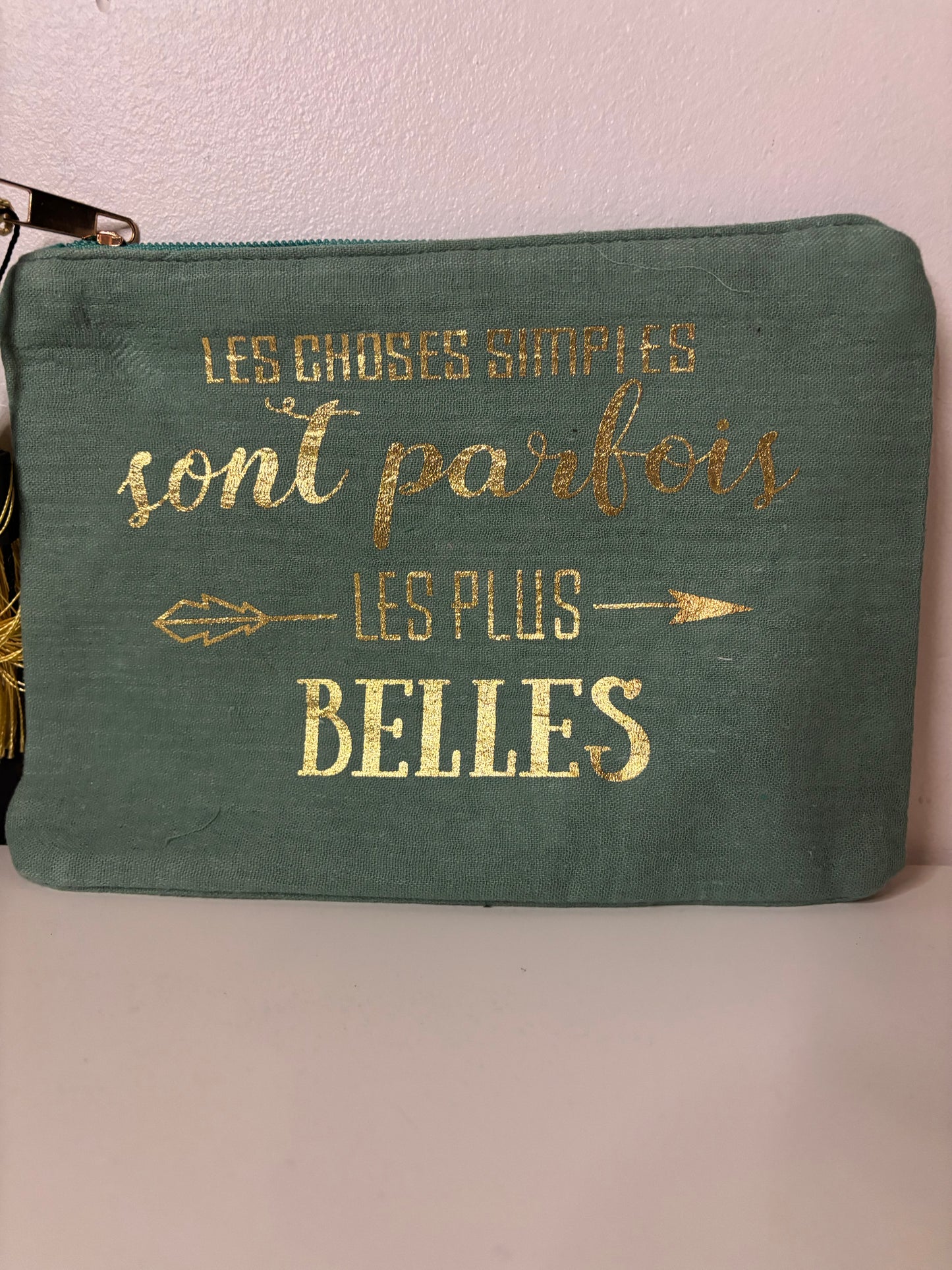 Trousse « les choses simples sont parfois les plus belles »