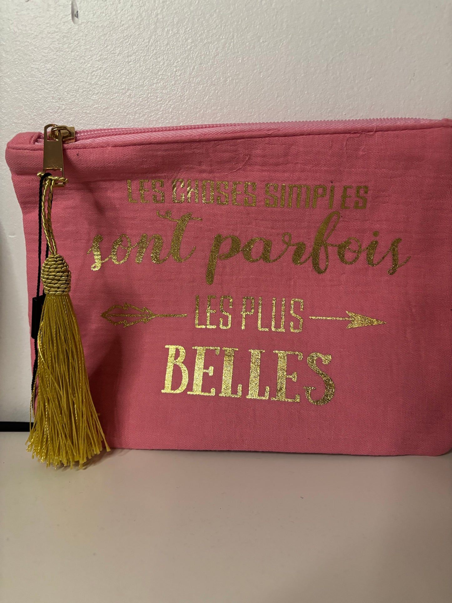 Trousse « les choses simples sont parfois les plus belles »