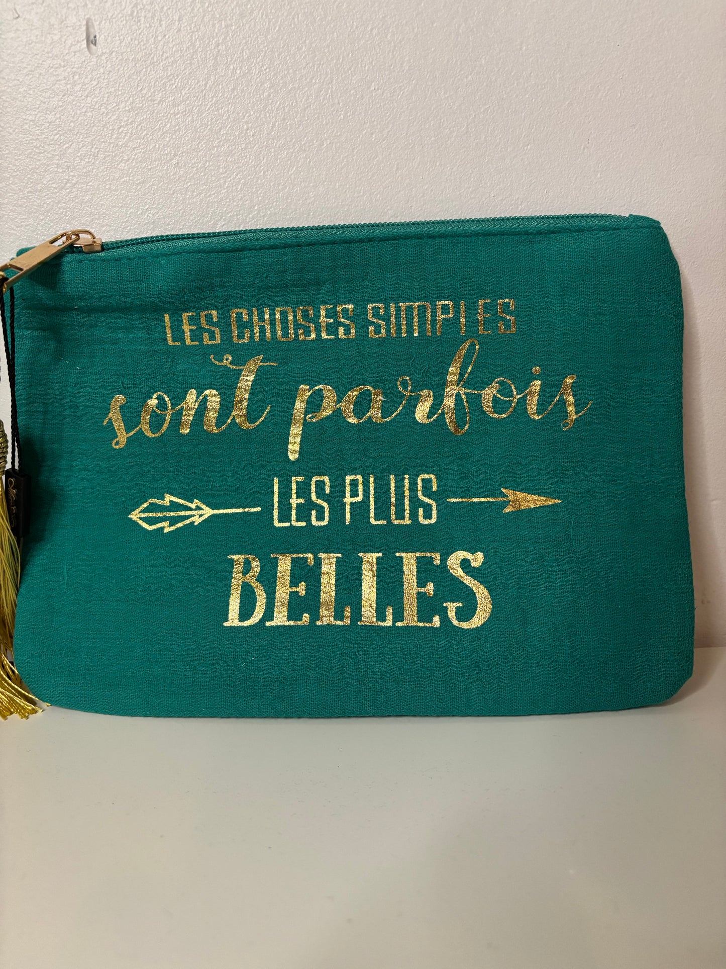 Trousse « les choses simples sont parfois les plus belles »