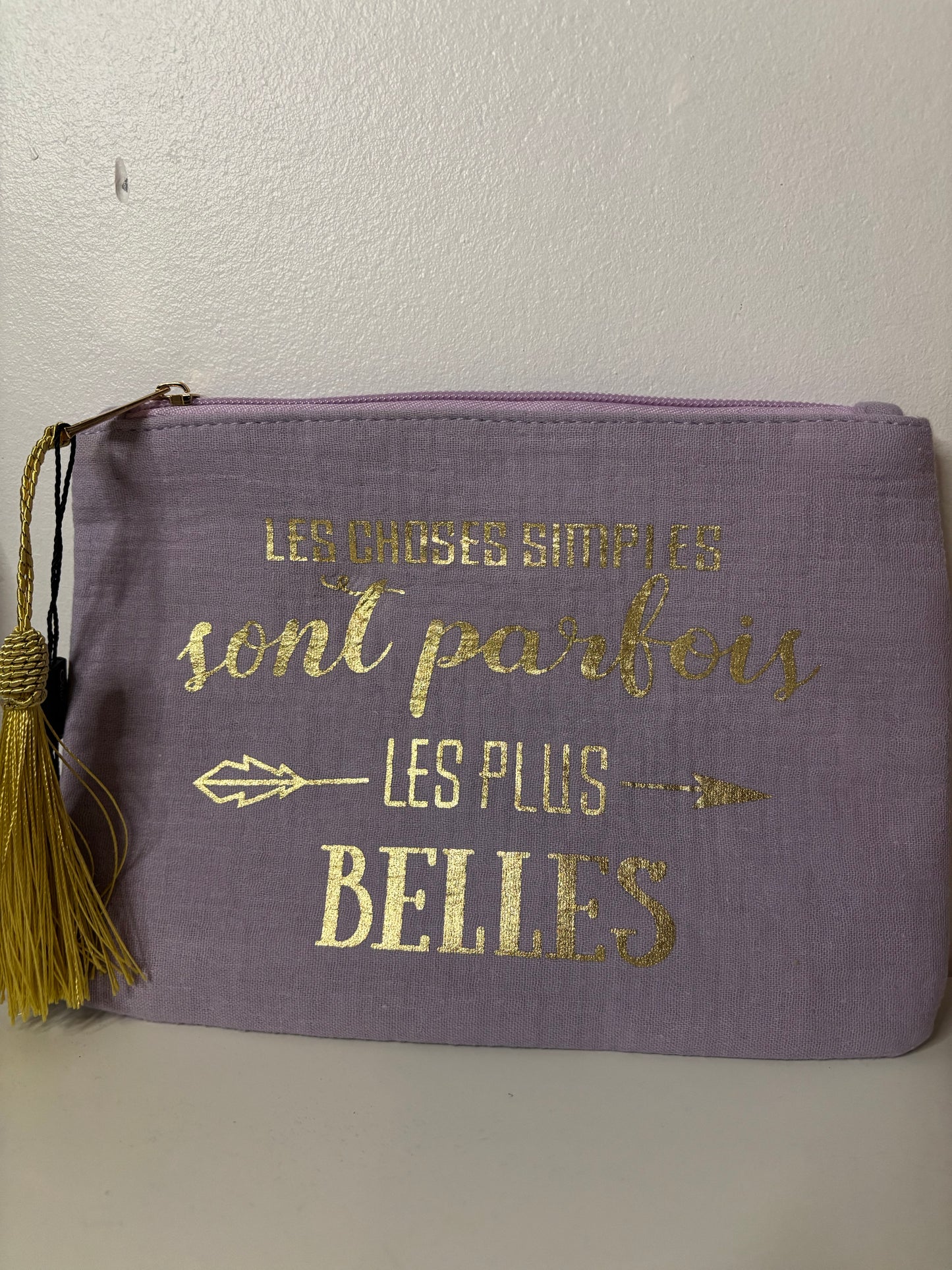 Trousse « les choses simples sont parfois les plus belles »