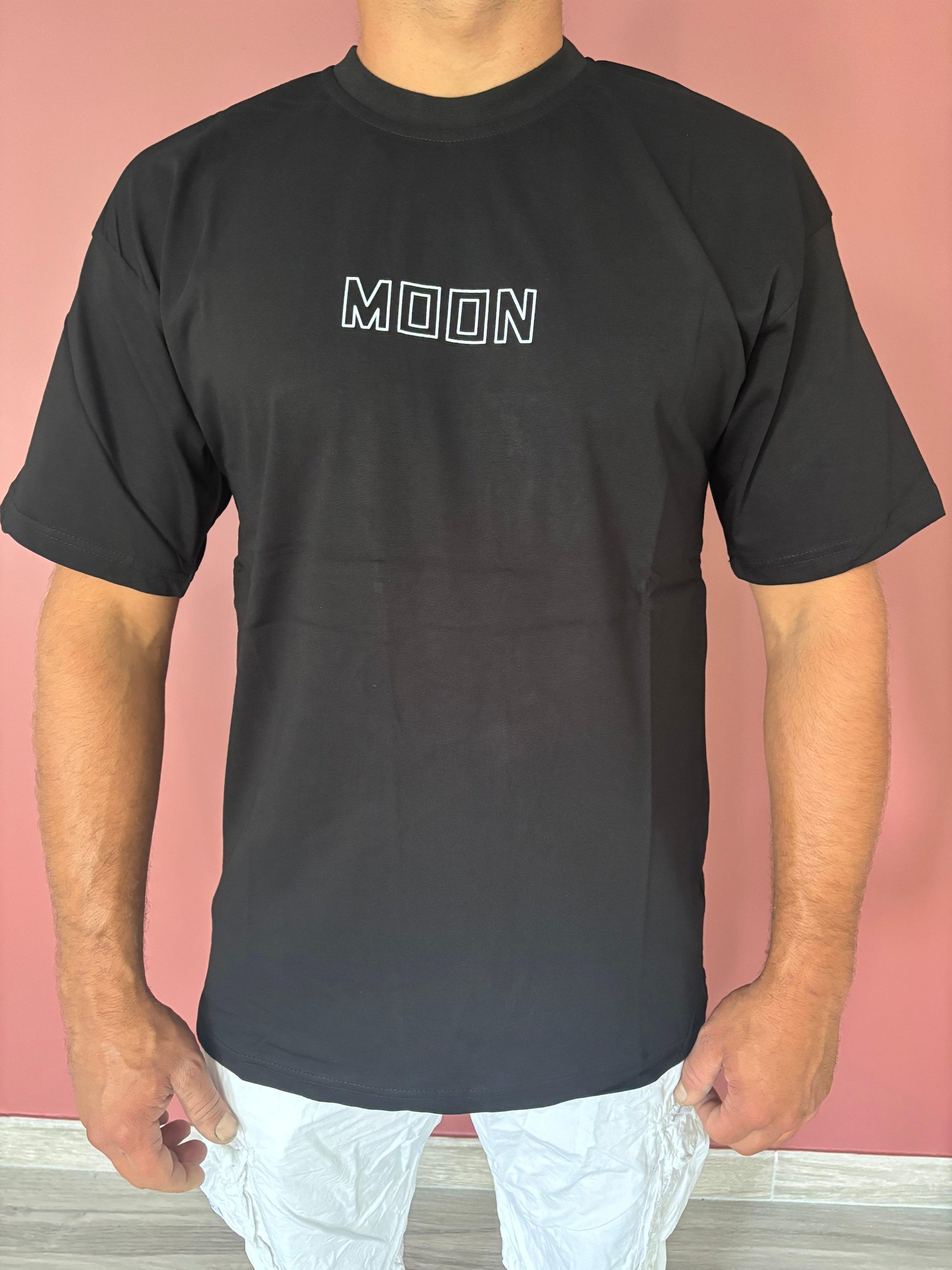 teeshirt lune noir - Seizecollection